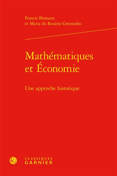 Mathématiques et économie : une approche historique