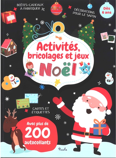 Noël : activités, bricolages et jeux