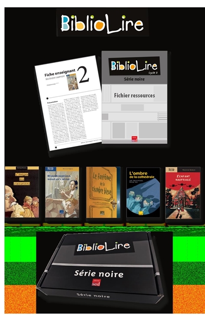 Bibliolire : série noire