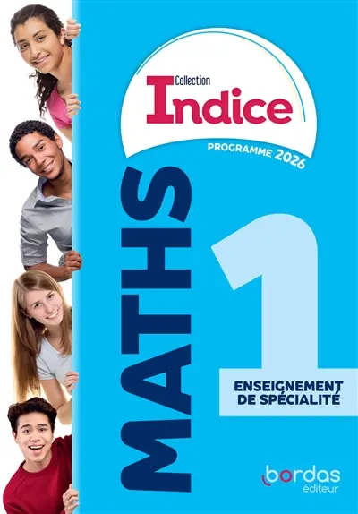 Maths, 1re : enseignement de spécialité : programme 2026