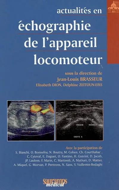 Actualités en échographie de l'appareil locomoteur