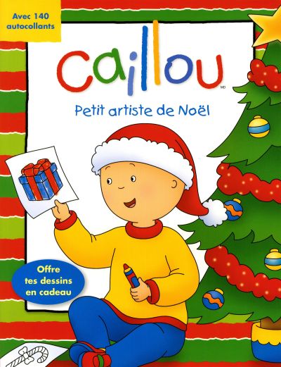 Caillou : petit artiste de Noël