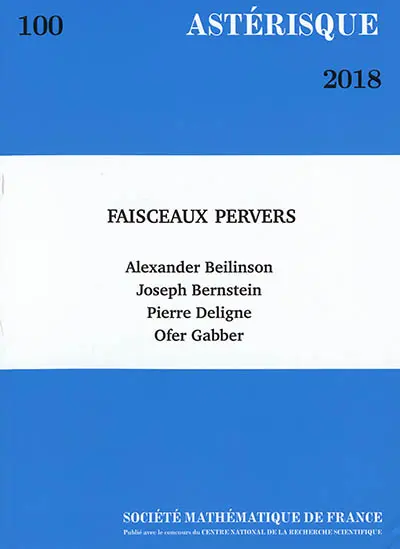 Astérisque, n° 100. Faisceaux pervers