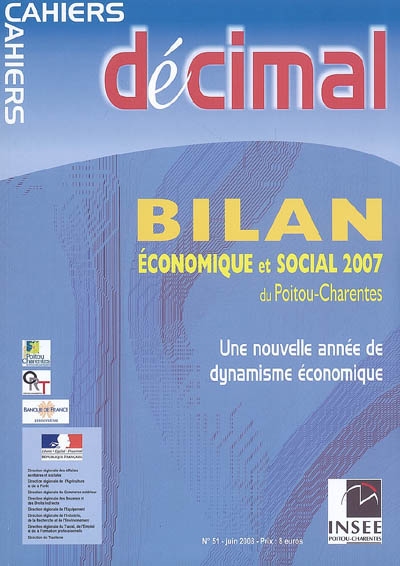 Bilan économique et social 2007 du Poitou-Charentes : une nouvelle année de dynamisme économique