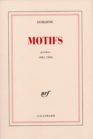 motifs : poèmes 1981-1984