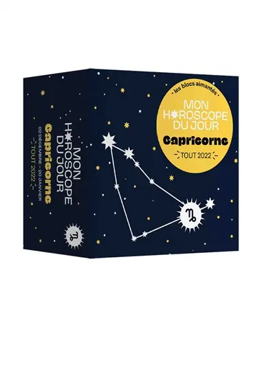 Capricorne, 22 décembre-20 janvier : mon horoscope du jour : tout 2022