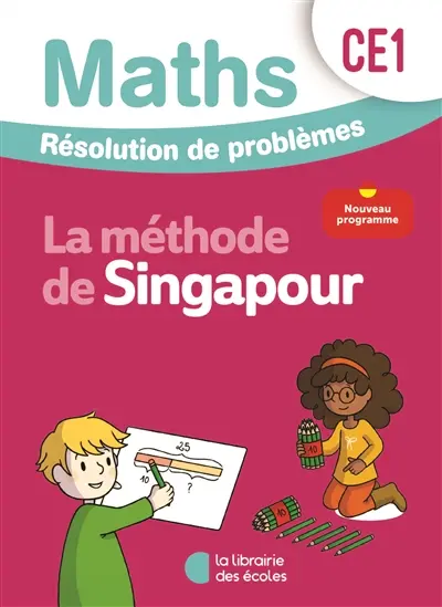 Maths CE1, résolution de problèmes : la méthode de Singapour