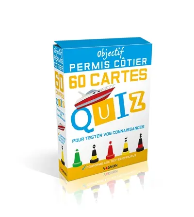 Objectif permis côtier : 60 cartes quiz pour tester vos connaissances