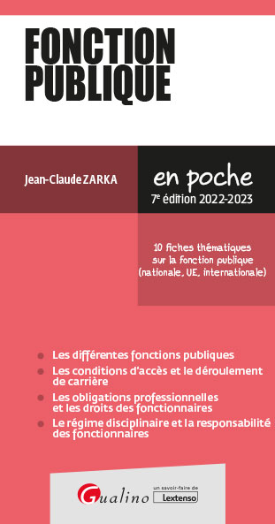 Fonction publique : 2022-2023