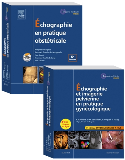 Echographie en pratique gynécologique et obstétricale : pack 2 tomes