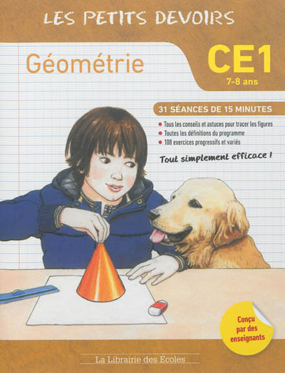 Géométrie CE1, 7-8 ans : 31 séances de 15 minutes
