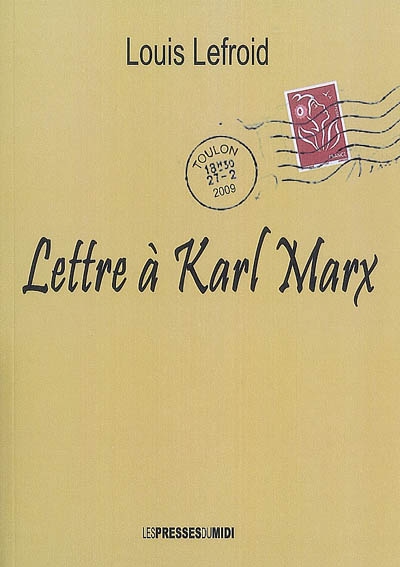 Lettre à Karl Marx