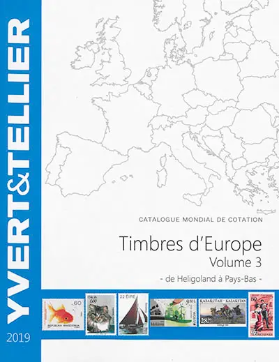 Catalogue de timbres-poste : cent vingt-troisième année : Europe. Vol. 3. Heligoland à Pays-Bas