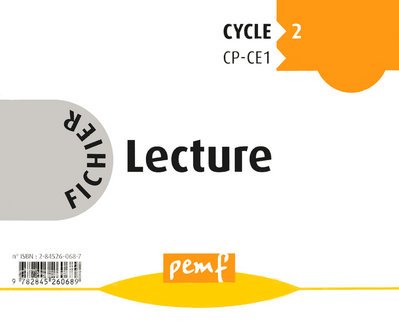Fichier lecture, cycle 2, CP-CE1