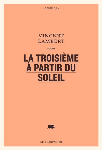 La troisième à partir du Soleil