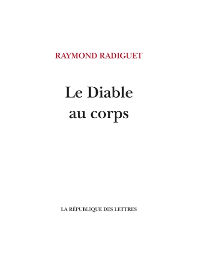 Le diable au corps