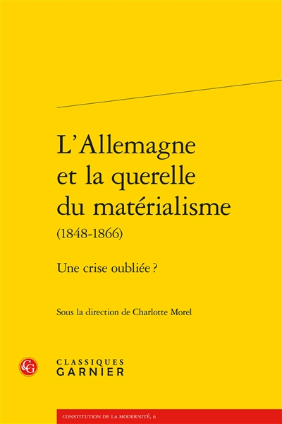 L'Allemagne et la querelle...