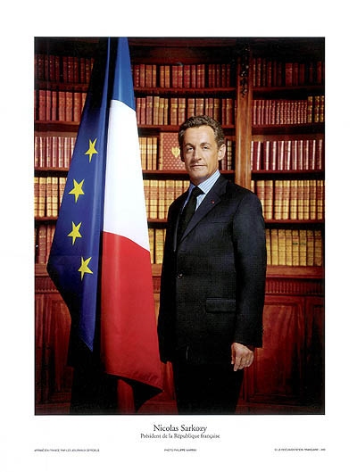 Nicolas Sarkozy, Président de la République française : portrait officiel