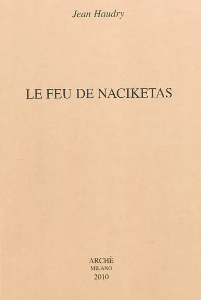 Le feu de Naciketas