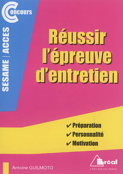 Réussir l'épreuve...