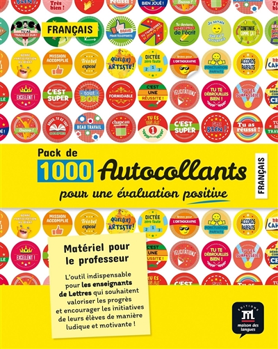 Pack de 1.000 autocollants...