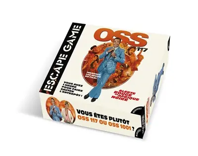 OSS 117 : alerte rouge en Afrique noire : vous avez 1 heure pour faire sauter l'entrepôt !