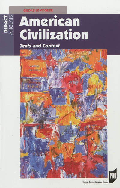 American civilization : texts and context