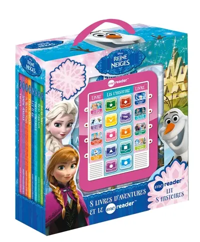 La reine des neiges : 8 livres d'aventures et le me reader