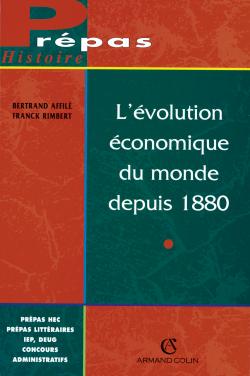 L'évolution économique du monde depuis 1880