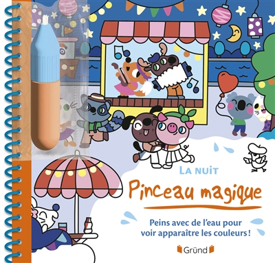 Pinceau magique : La nuit