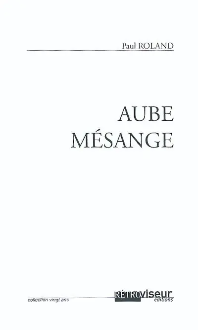 Aube mésange