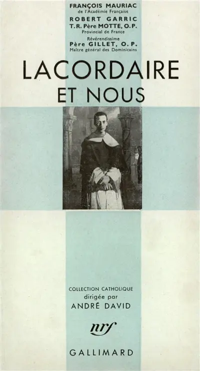 Lacordaire et nous