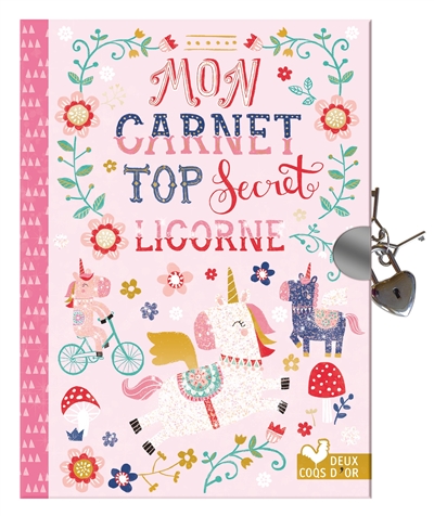Mon carnet top secret licorne