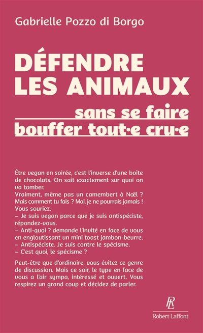 Défendre les animaux sans...
