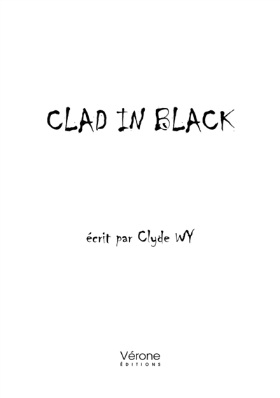 Clad in black