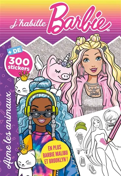 J'habille Barbie, aime les animaux