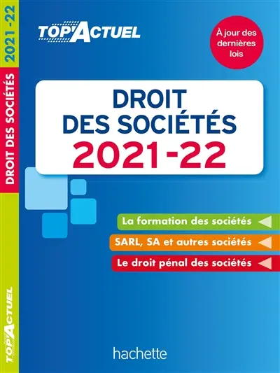Droit des sociétés : 2021-2022