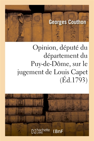 Opinion, député du...
