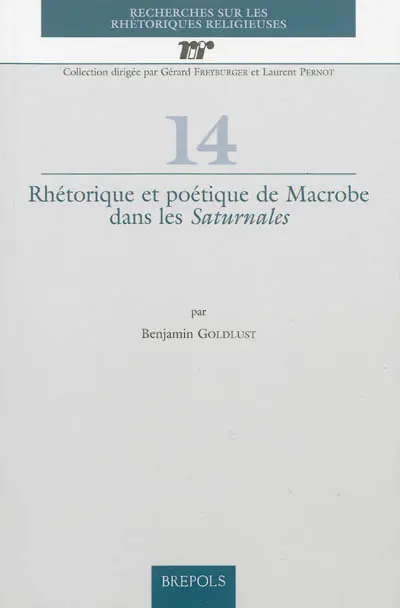 Rhétorique et poétique de Macrobe dans les Saturnales