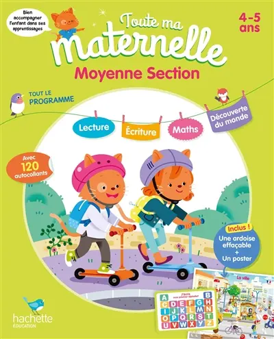 Toute ma maternelle, moyenne section, 4-5 ans : tout le programme
