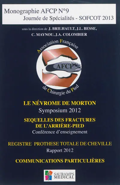 SOFCOT 2013 : journée de spécialités