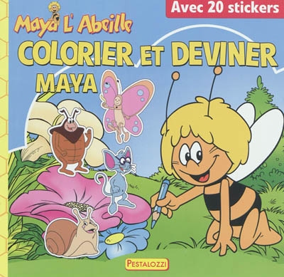 Colorier et deviner, Maya : avec 20 stickers