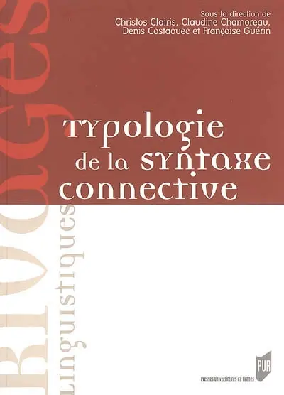 Typologie de la syntaxe connective