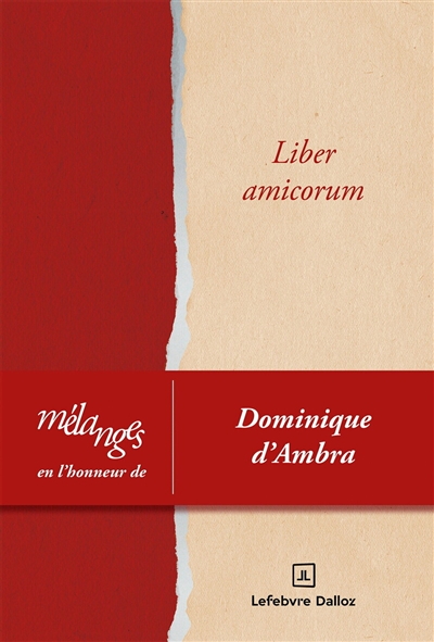 Liber amicorum : mélanges...