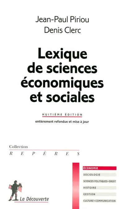 Lexique de sciences économiques et sociales