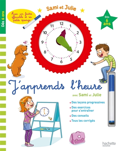 J'apprends l'heure avec...