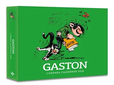 Gaston : l'agenda-calendrier 2026