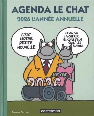 Agenda Le Chat 2026 : l'année annuelle