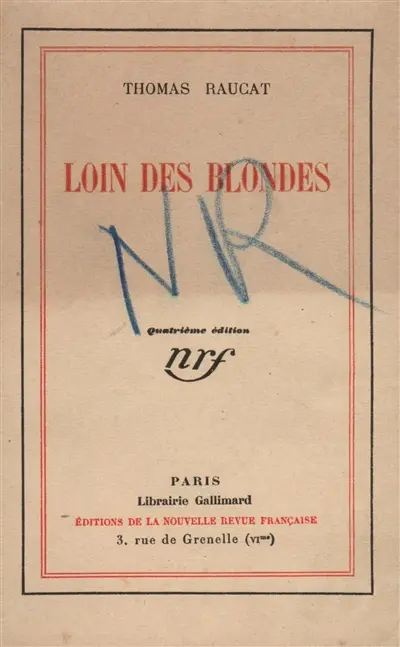 Loin des blondes