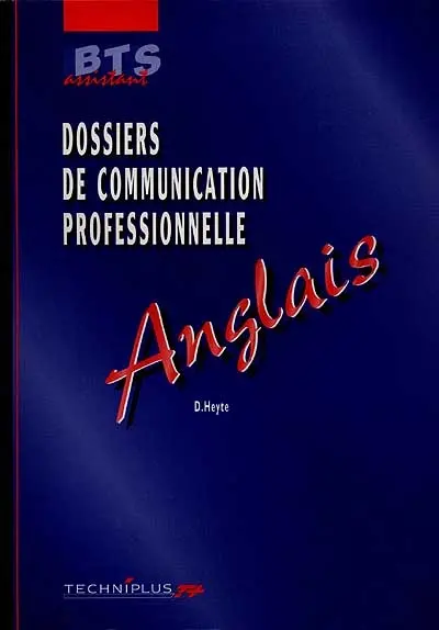 Dossiers de communication professionnelle : anglais